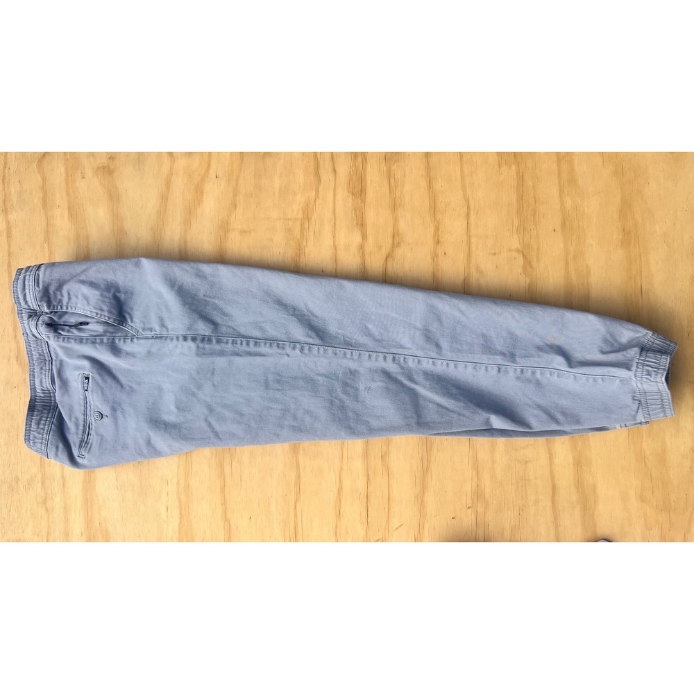 RSQ Mens Jogger Pants XL Light Blue Twill Elastic Waist Drawstring RN 108168 - Picture 10 of 11